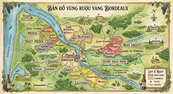 Khám Phá Vùng Trồng Nho Chính Của Pháp
