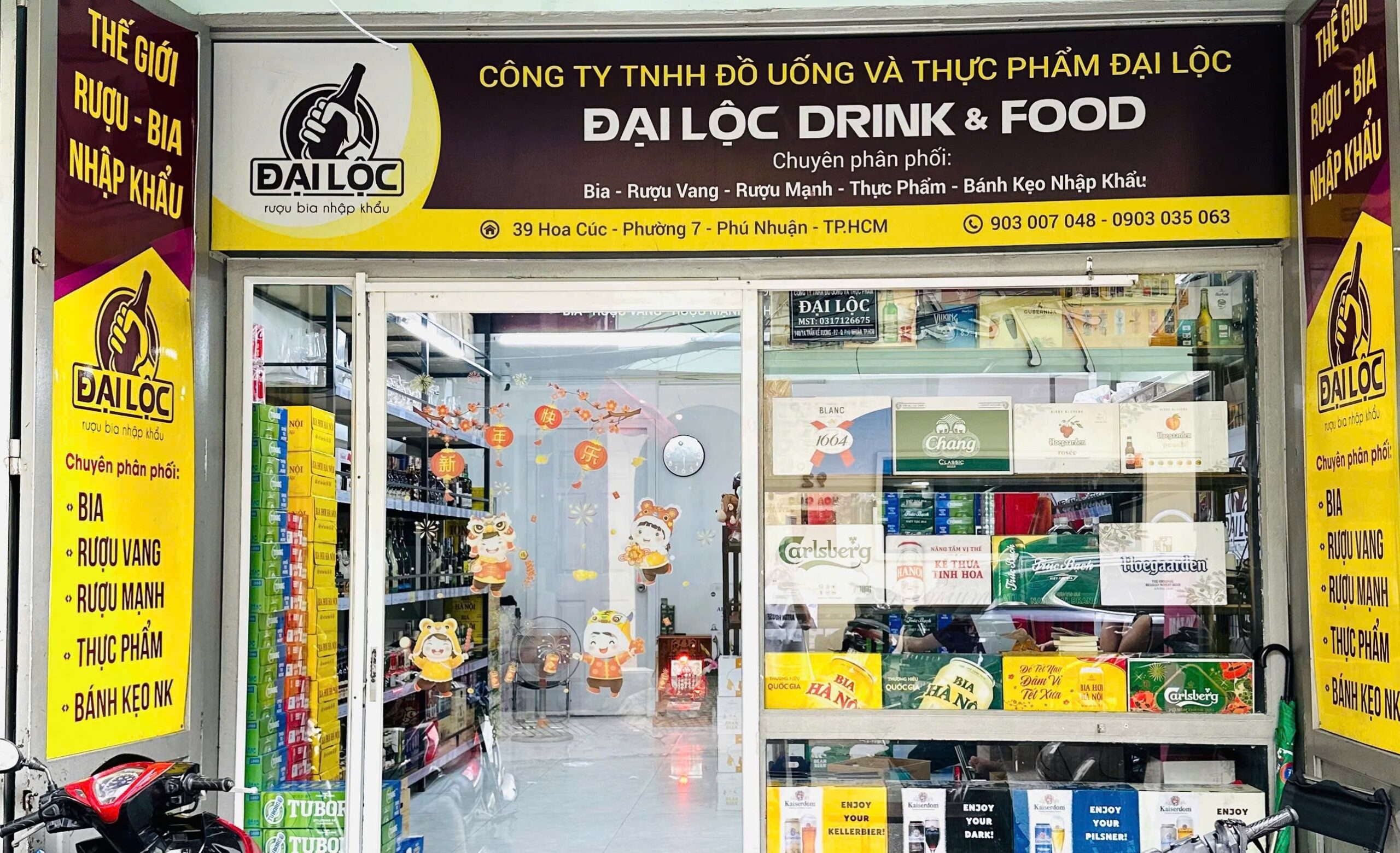 Địa chỉ mua rượu vang uy tín và chất lượng: Shop Đồ Uống Nhập Khẩu Đại Lộc 39 Hoa Cúc