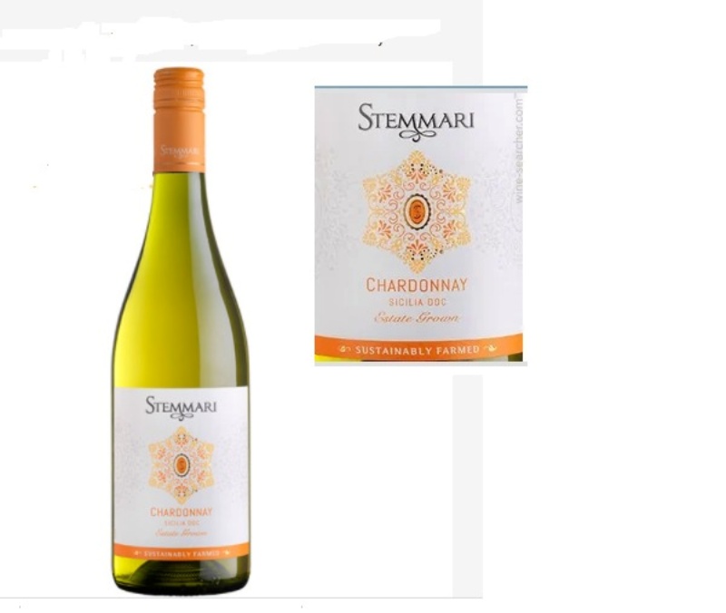 Rượu vang trắng ngọt Stemmari Chardonnay