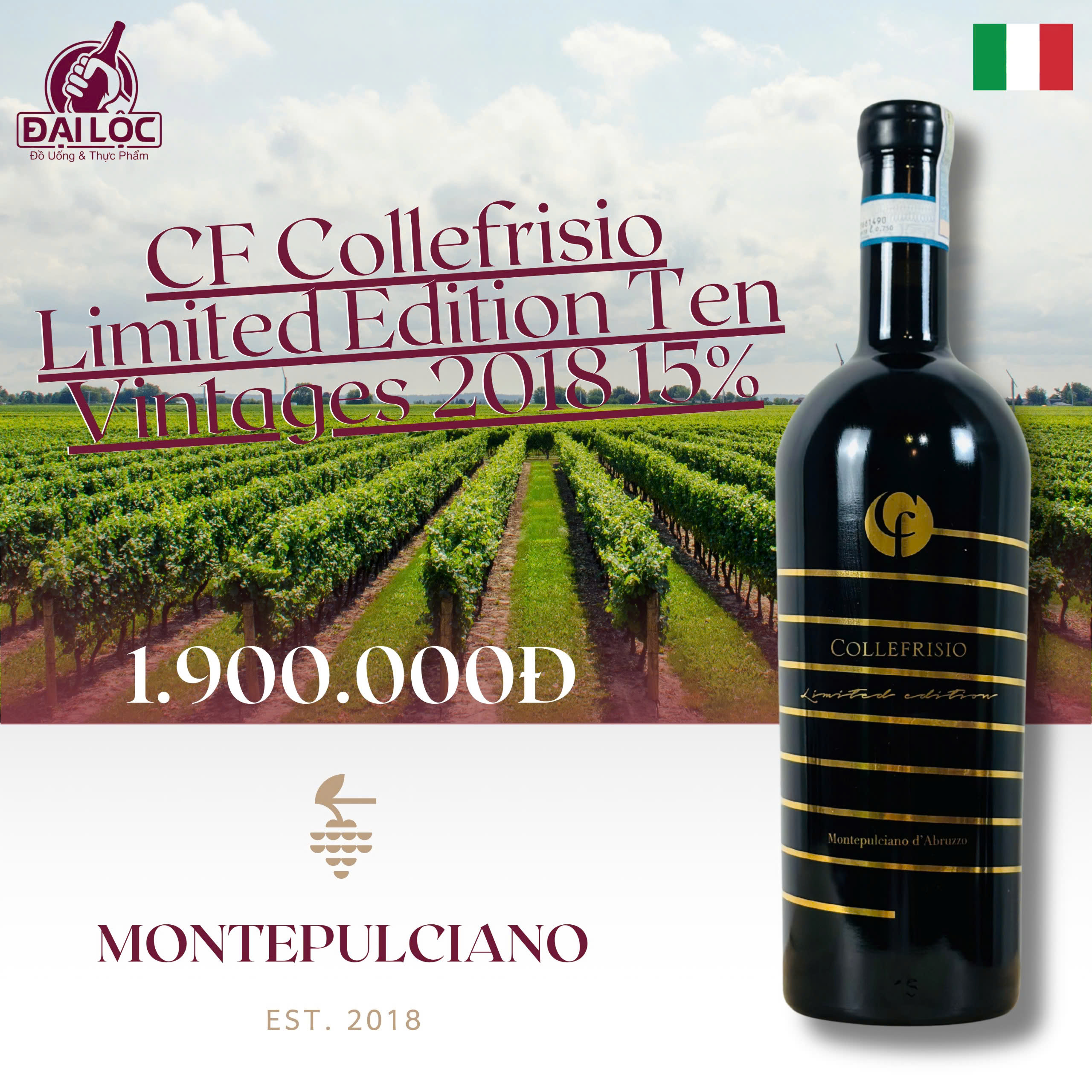 Vang CF Collefrisio Limited Edition