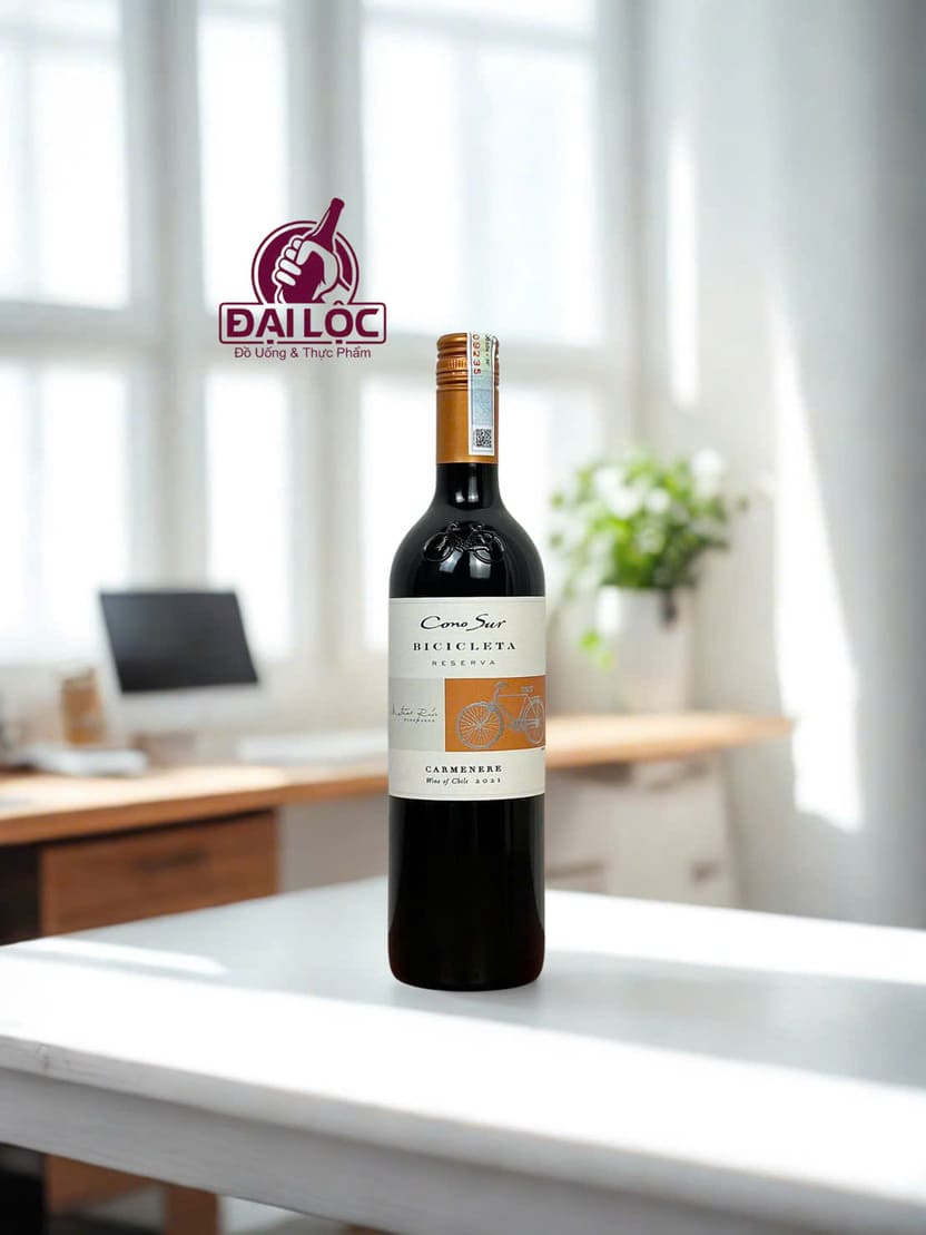 Rượu Vang Cono Sur Bicicleta Reserva Carmenere 13% 750ml Bicicleta Reserva Carmenere vang đỏ