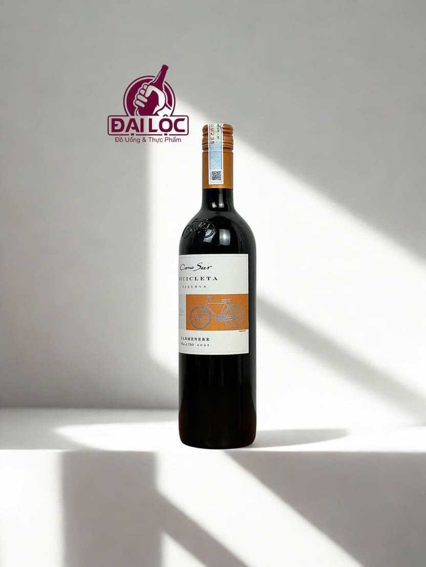 Rượu Vang Cono Sur Bicicleta Reserva Carmenere 13% 750ml Rượu Vang Cono Sur Bicicleta Reserva Carmenere