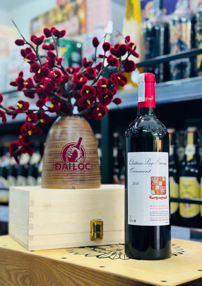 Vang đỏ Chateau Puy Servain Terrement Montravel 14,5% 2018 Chateau Puy Servain Terrement 2018