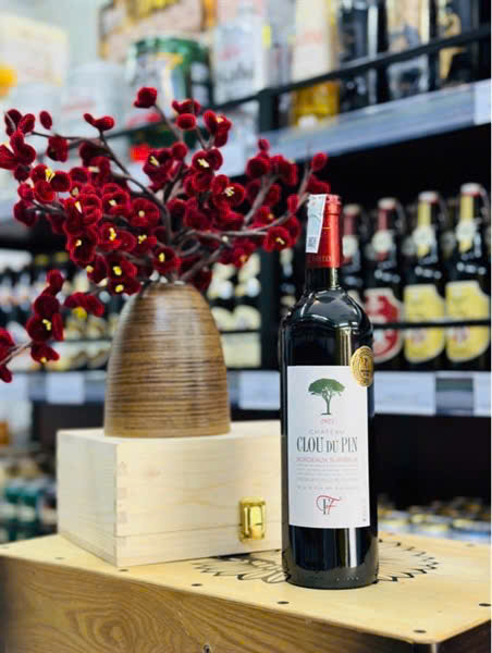 CHÂTEAU CLOU DU PIN 2021 14.5% TINH HOA BORDEAUX SUPÉRIEUR ĐẠT GIẢI THƯỞNG Château Clou du Pin