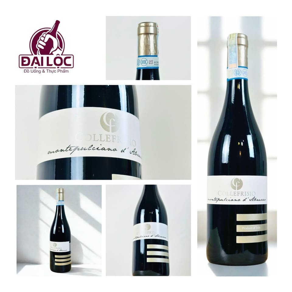 Rượu Vang Ý Collefrisio Montepulciano D’abruzzo 2022 cao cap