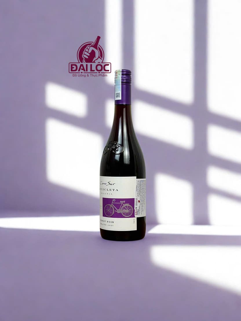 Rượu Vang Chile Cono Sur Bicicleta Reserva Pinot noir 13% 750ml Cono Sur Bicicleta Reserva Pinot Noir