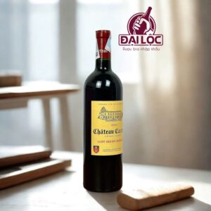 Château Carteaux Côtes Daugay Saint-Émilion Grand Cru 2020 chụp nghiêng