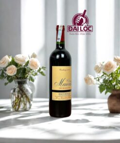 Château Maurac Cru Bourgeois 2015 chụp nghiêng