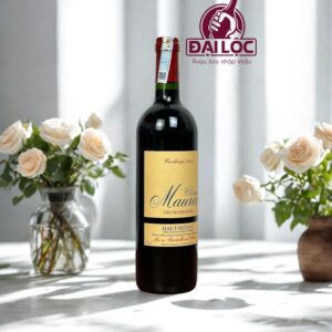 Château Maurac Cru Bourgeois 2015 chụp nghiêng