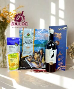 Vang trang Collefrisio Pecorino tặng 4 món