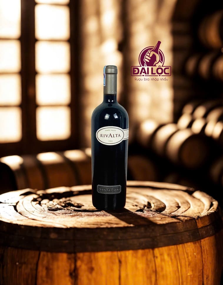 Vang Chile Rượu vang Chile Santa Ema Rivalta