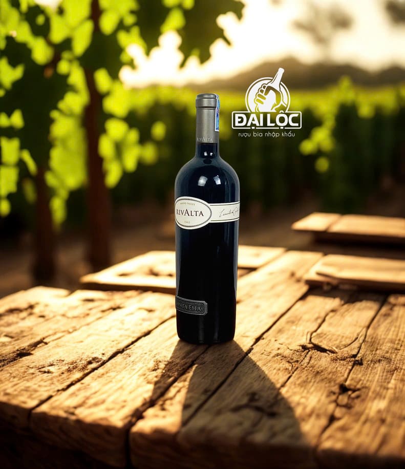 rượu vang đỏ Chile Rượu vang Chile Santa Ema Rivalta