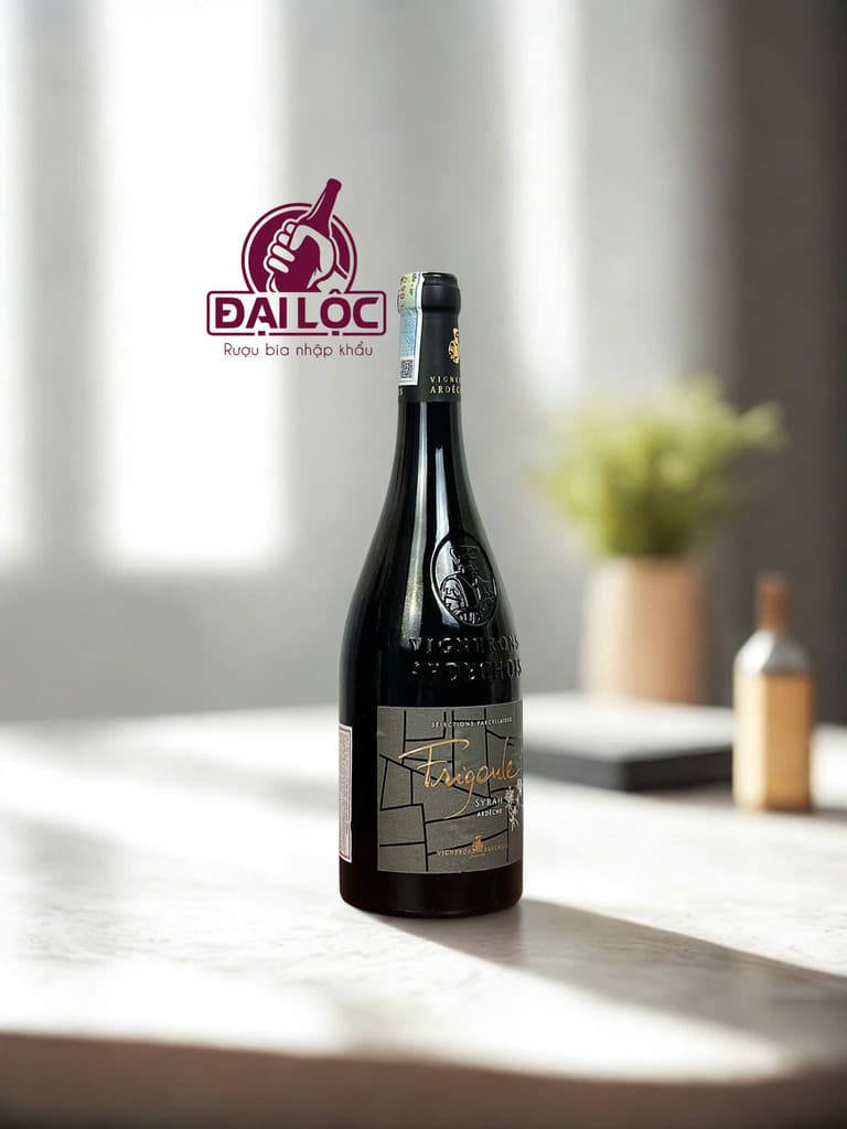 Vignerons Ardéchois Frigoule Réserve Syrah 14% vang đỏ Pháp