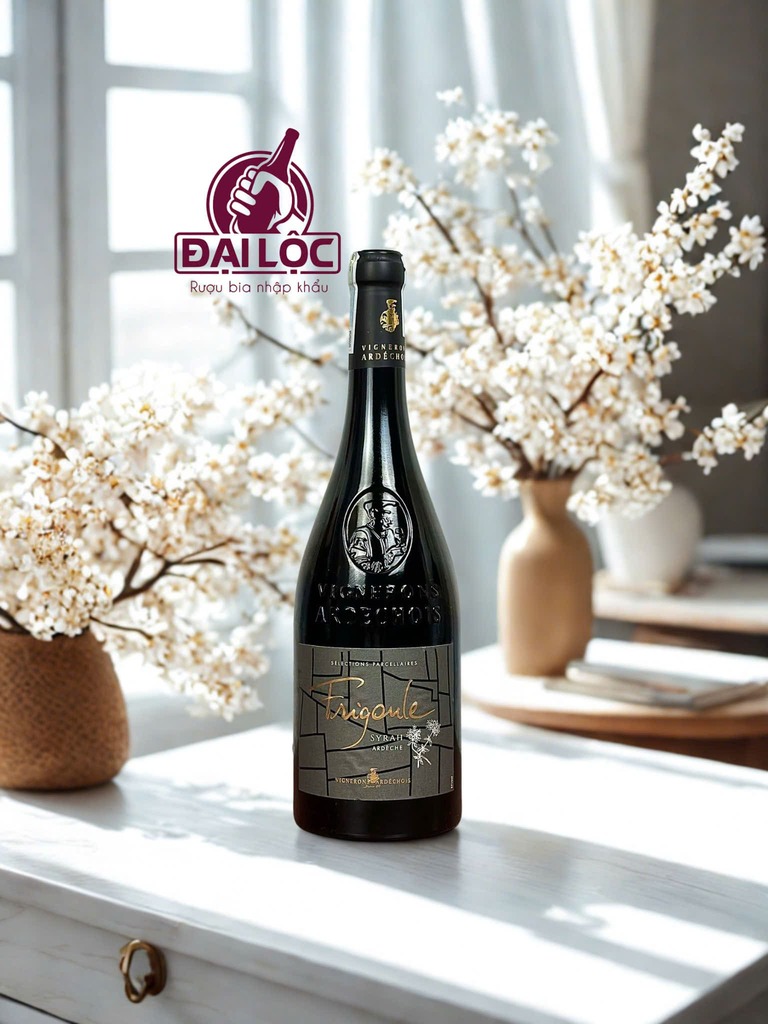 Vignerons Ardéchois Frigoule Réserve Syrah 14% vang đỏ Pháp nhập khẩu chính hãng
