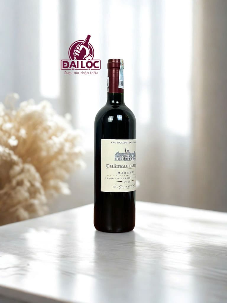 Vang Pháp Château D'Arsac Cru Bourgeois 2019 13,5% Margaux Vùng Đất Danh Giá Vang Pháp Château D'Arsac Cru Bourgeois 2019 chính hãng