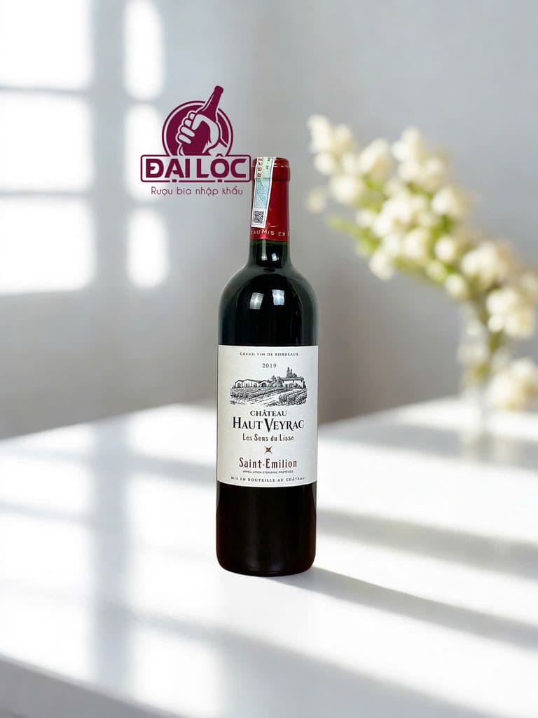 🇫🇷Vang Pháp Château Haut Veyrac 2019 14.5% Saint Emillion Château Haut Veyrac 14.5% Saint-Émilion 2019 vang Pháp cao cấp