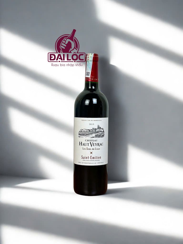 🇫🇷Vang Pháp Château Haut Veyrac 2019 14.5% Saint Emillion Château Haut Veyrac 14.5% Saint-Émilion 2019