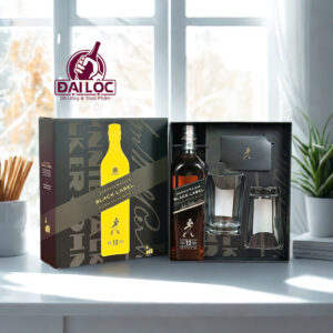 Hộp Quà Black Label 2026 Kèm 2 Ly Chính Hãng