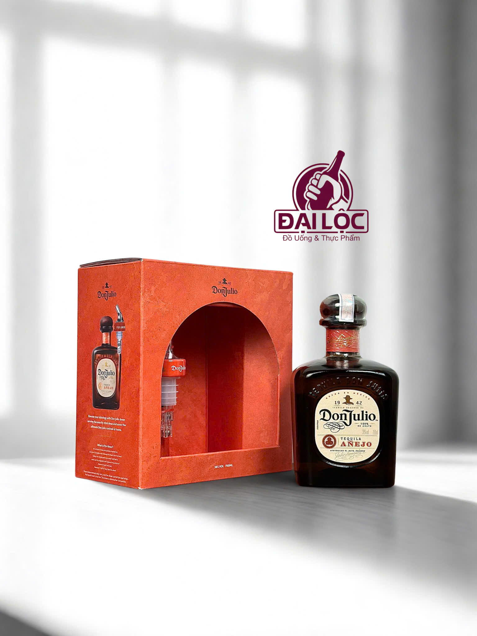 Hộp quà Don Julio Añejo: Sang trọng và Lịch lãm