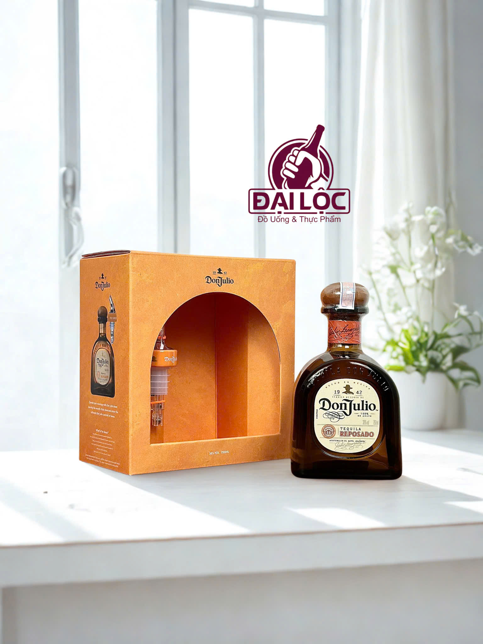 Hộp Quà Don Julio Reposado – Sự Cân Bằng Hoàn Hảo