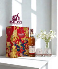 Hộp quà Glenfiddich 12 Sherry Cask 2026 kèm ly