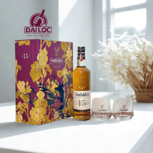 Hộp quà Glenfiddich 15 2026 mặt trước