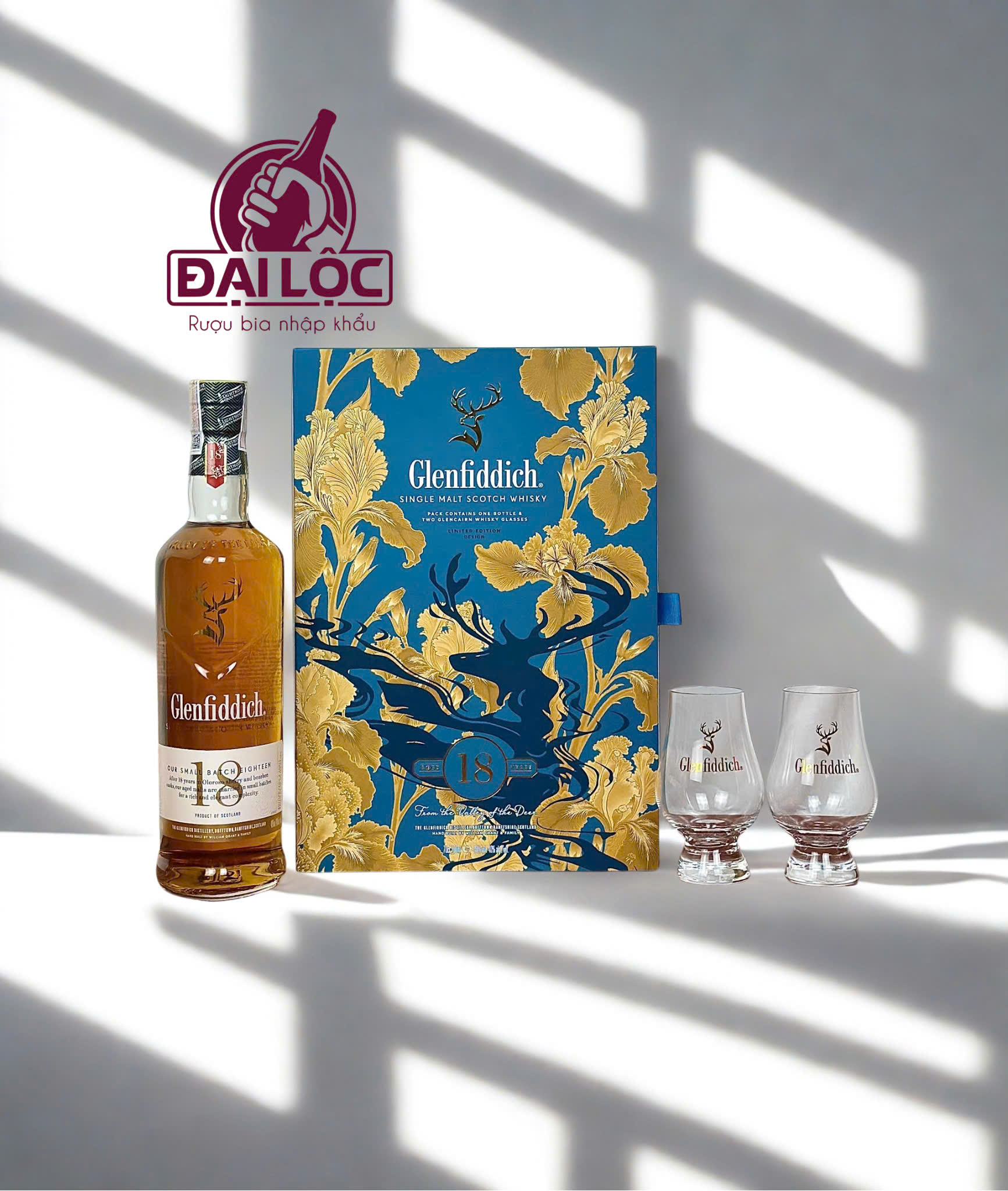 Hộp Quà Glenfiddich 18 2026 – Đẳng Cấp Thượng Lưu Quà tặng Bính Ngọ Hộp Quà Glenfiddich 18 2026 Chính Hãng, Giá Tốt