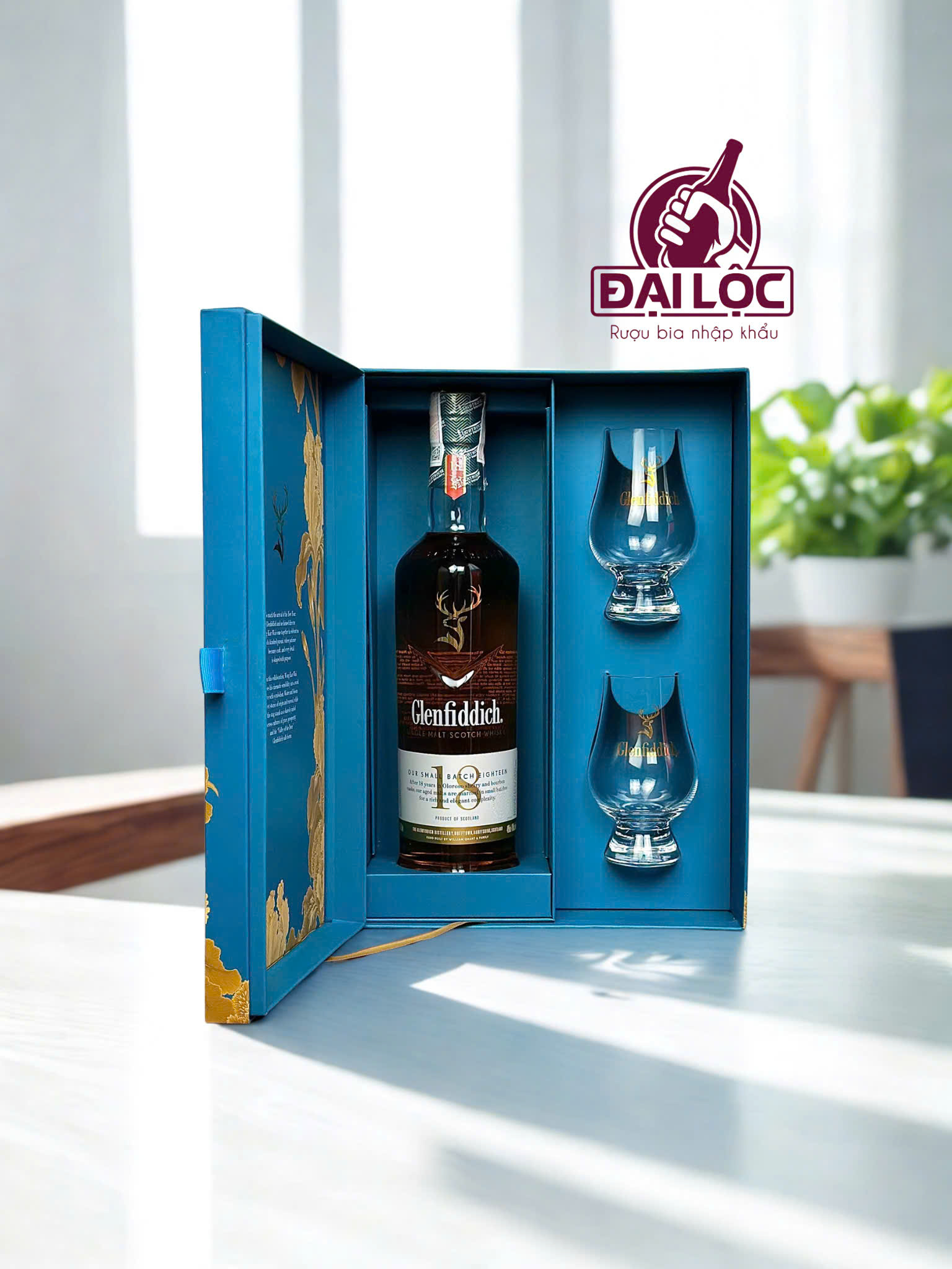 Hộp Quà Glenfiddich 18 2026 – Đẳng Cấp Thượng Lưu Quà tặng Bính Ngọ Hộp quà Glenfiddich 18 2026 tại Shop Đại Lộc.