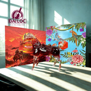 Hộp quà Rượu Con Ngựa 2026 Reynar Horse Napoleon Extra 1.1L