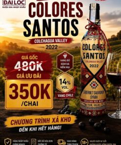 Rượu Vang Chile Colores Santos 14% 750ml