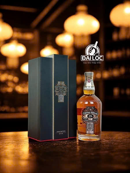 Rượu Chivas 25 Năm: Tuyệt Tác Whisky Sang Trọng Bậc Nhất Tại Shop Đại Lộc