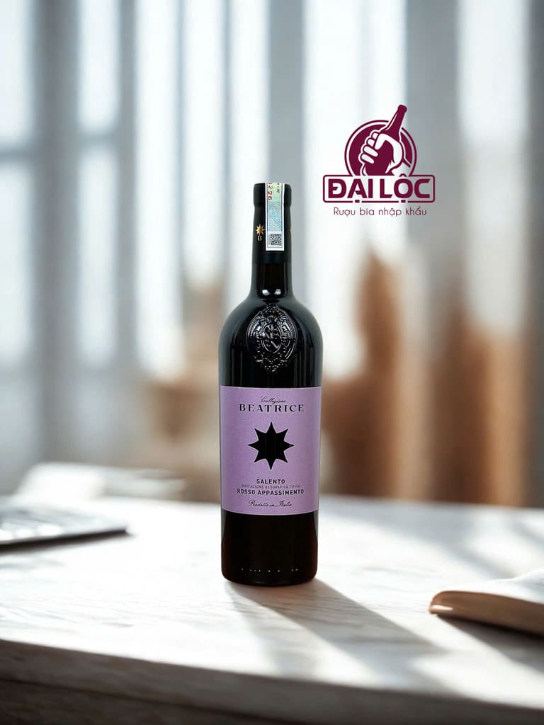 Rượu Vang Ý Collezione Beatrice Rosso Appassimento 2023 vang Ý Collezione Beatrice chính hãng tại Shop Đại Lộc