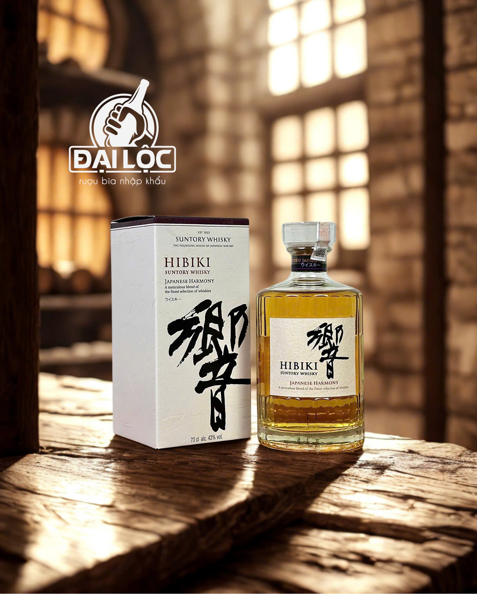 Rượu Hibiki Japanese Harmony chính hãng tại Shop Đại Lộc