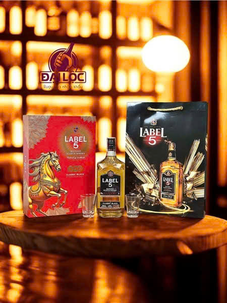 Rượu Label 5 1 Lít: Lựa Chọn Đẳng Cấp Tại Shop Đại Lộc