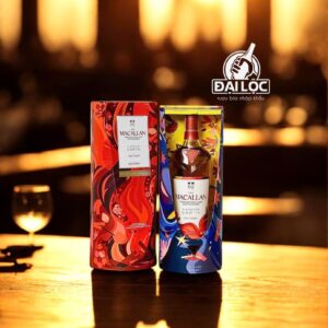 Macallan A Night On Earth được ủ trong sự kết hợp giữa các thùng gỗ sồi Mỹ và Châu Âu chọn lọc