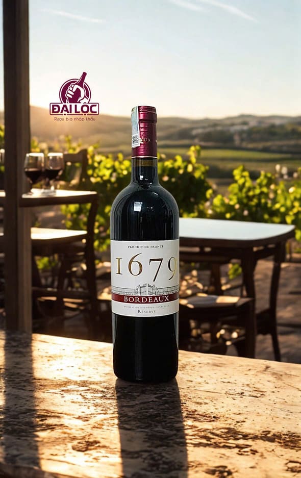 Rượu Vang Pháp 1679 Bordeaux Rouge 14% (2022) Chính Hãng | Shop Đại Lộc Chai rượu vang Pháp 1679 Bordeaux Rouge 14% niên vụ 2022 tại Shop Đại Lộc