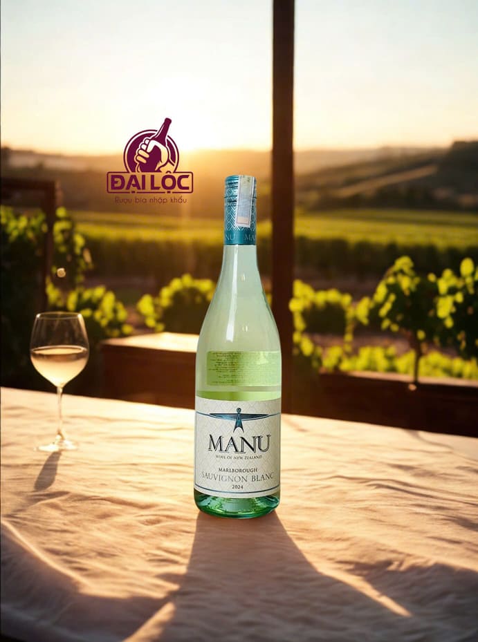 rượu vang trắng Manu New Zealand 13% chính hãng tại Shop Đại Lộc (39 Hoa Cúc, TPHCM)