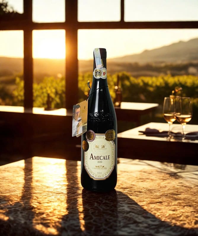 Rượu Vang Ý Amicale Cantine di Ora 14% – Đẳng Cấp Vang Ý 97 Điểm