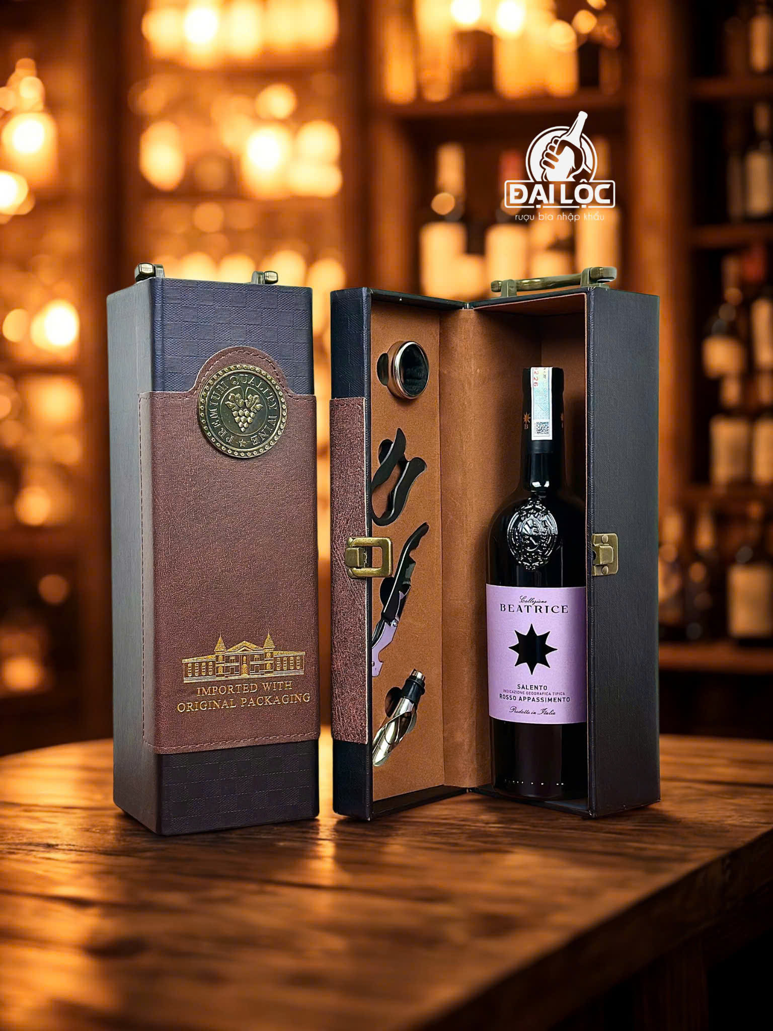 Rượu Vang Ý Collezione Beatrice Rosso Appassimento 2023 Rượu Vang Collezione Beatrice Rosso Appassimento 2023
