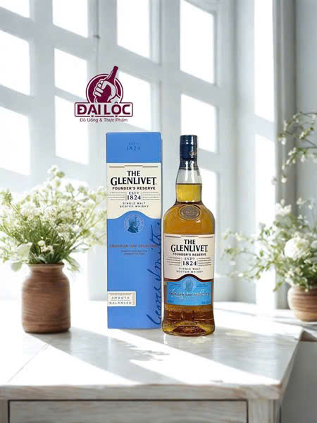 Rượu The Glenlivet 1824 (Founder’s Reserve) 700ml