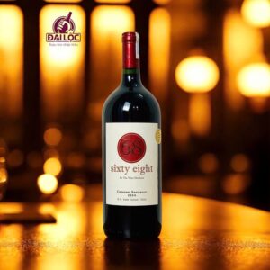 Rượu Vang Chile 68 Sixty Eight Cabernet Sauvignon 13% 1,5 lít