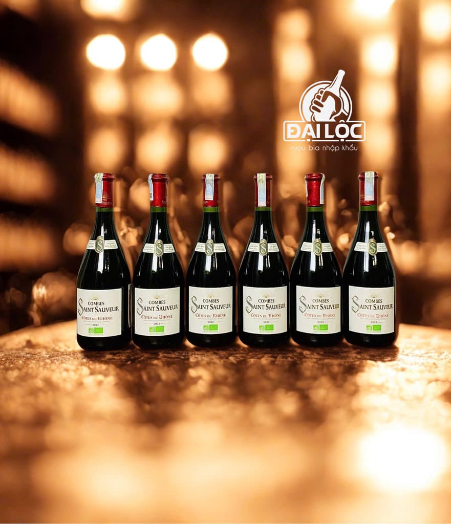 Rượu Vang Pháp Combes Saint Sauveur 14% (2022) – Sự Tinh Tế Từ Miền Nam Nước Pháp