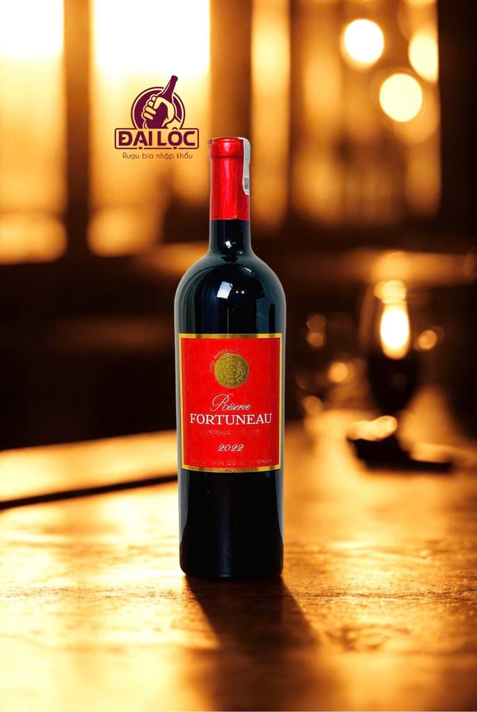 Rượu Vang Pháp Fortuneau Réserve Bordeaux Supérieur 14,5% Rượu Vang Pháp Fortuneau Réserve Bordeaux Supérieur 14,5% (2022)