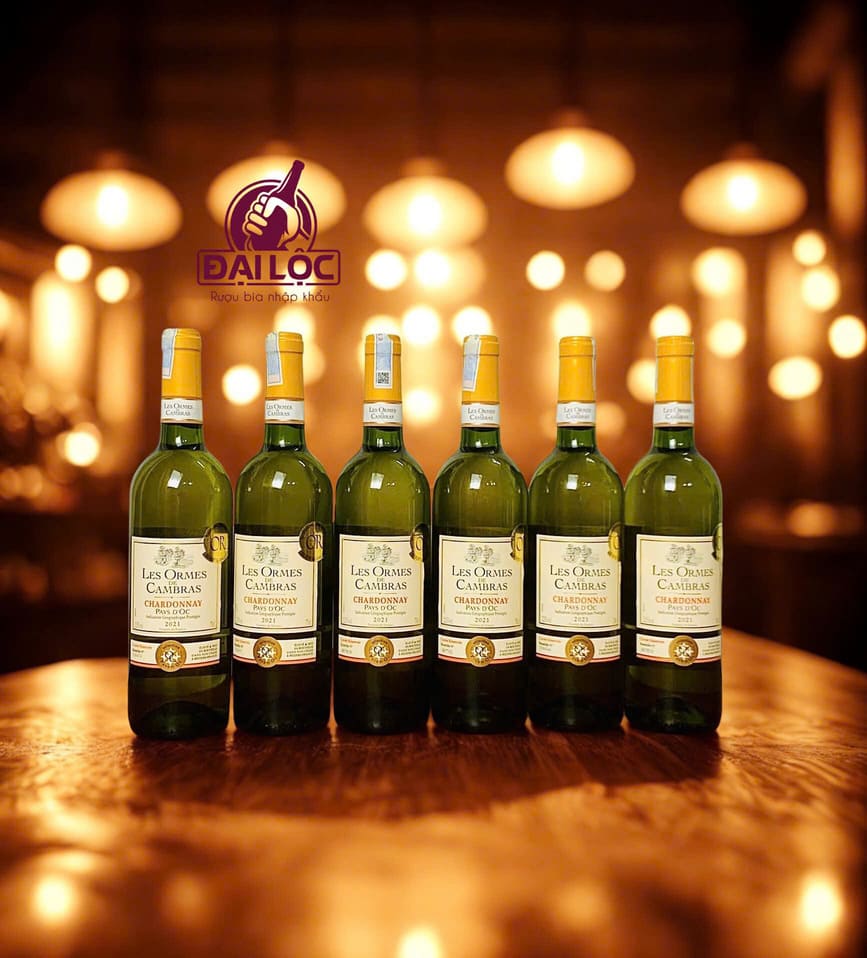 Rượu Vang Pháp Les Ormes de Cambras Chardonnay 12,5%