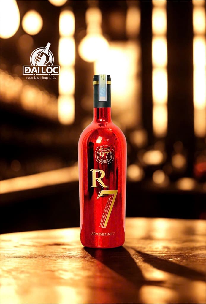 Rượu Vang R7 Appassimento Puglia Limited 15% Rượu vang R7 Appassimento Puglia