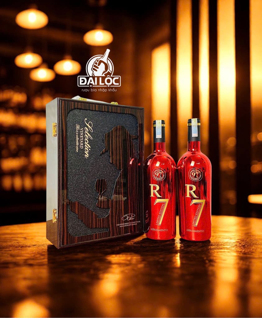 Rượu Vang R7 Appassimento Puglia Limited 15% Rượu vang R7 Appassimento Puglia Limited 15%