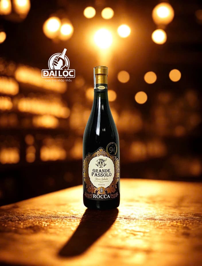 Rượu Vang Ý Grande Passolo Rosso Salento 14,5%