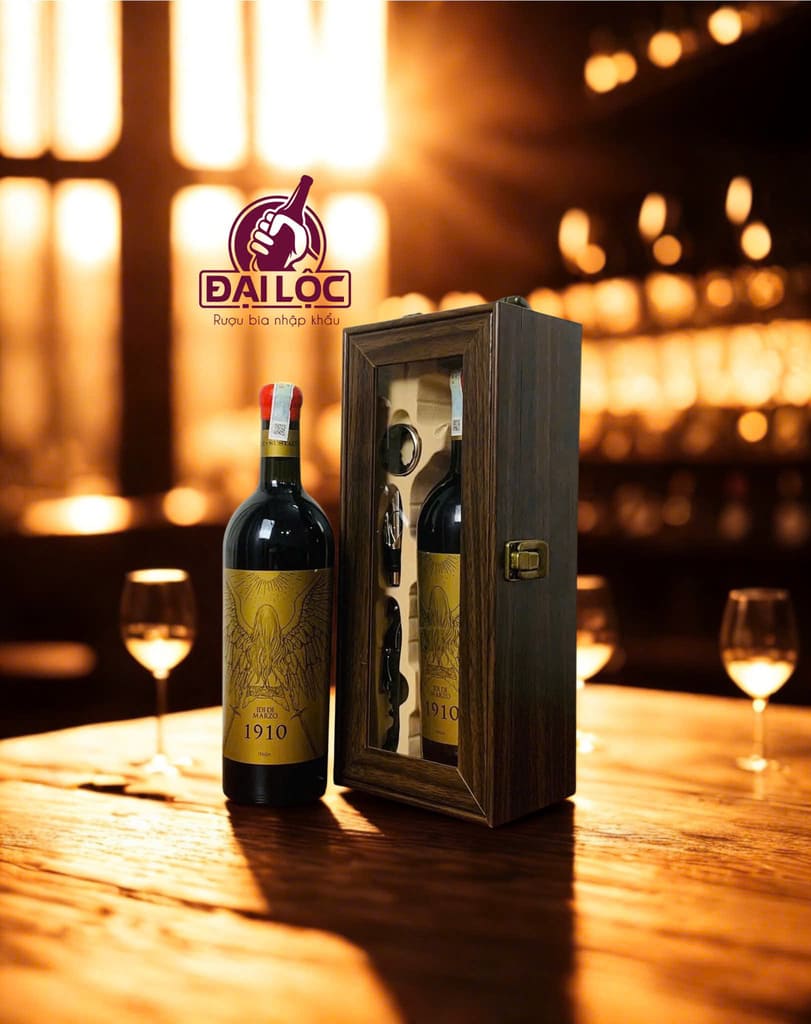Rượu Vang Ý 1910 IDI Di Caspide gồm hôp