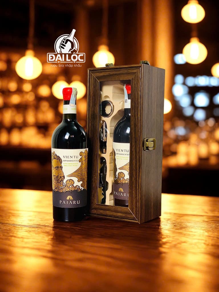 Rượu Vang Ý Vientu Appassimento 16% – Đẳng Cấp Vang Đỏ Quyền Lực