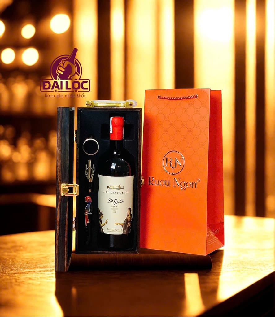 Rượu Vang Ý Villa Da Vinci St. Ippolito 13,5% – Tuyệt Tác Từ Vùng Tuscany